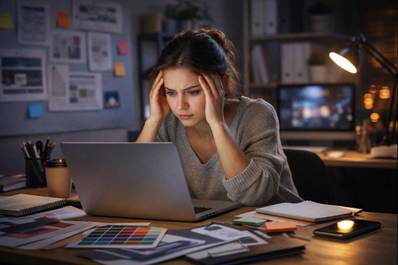 סיימת לימודי עיצוב גרפי… ועדיין לא עובד בתחום? הנה הסיבות האמיתיות שרוב הבוגרים מגלים מאוחר מדי